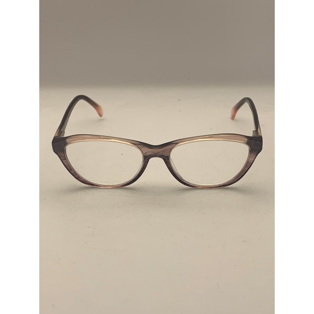 Corinne McCormack Chloe Eyeglasses 50-17-140 Purple Pink Good Cat Eye Frames